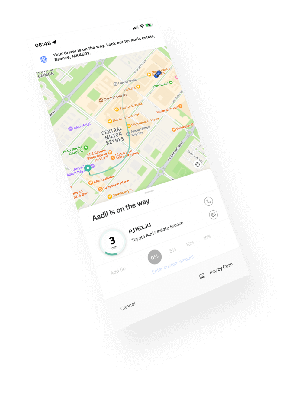 Track your Taxi.